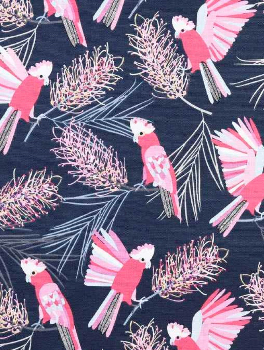 Shopping trolley capsule linerAustralian galah,black Funky Babyz