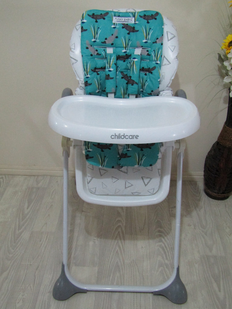 High chair liners
