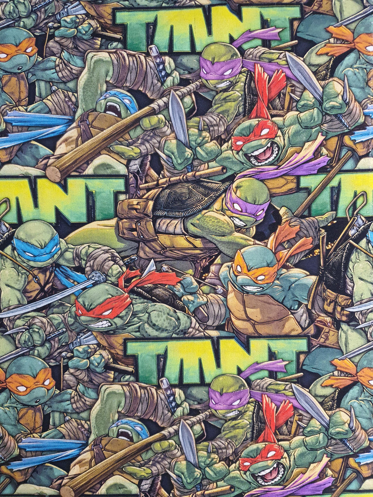 Pram/stroller seat liner-Ninja turtles TNT