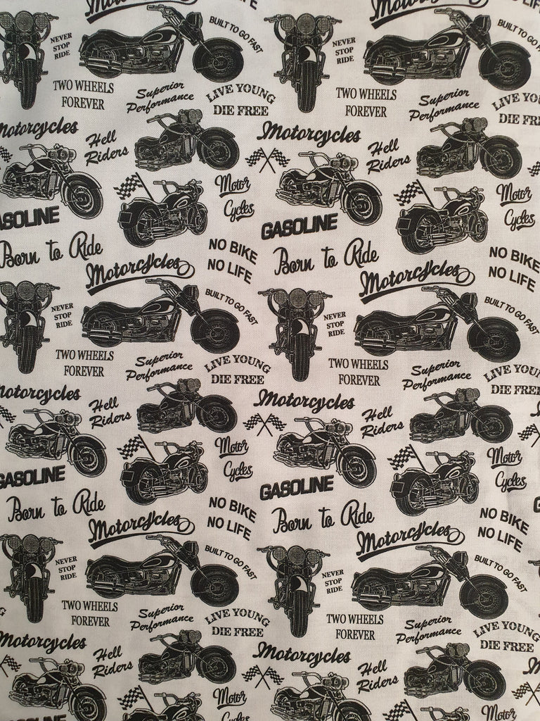 Pram/stroller seat liner-Born to ride motorcycles