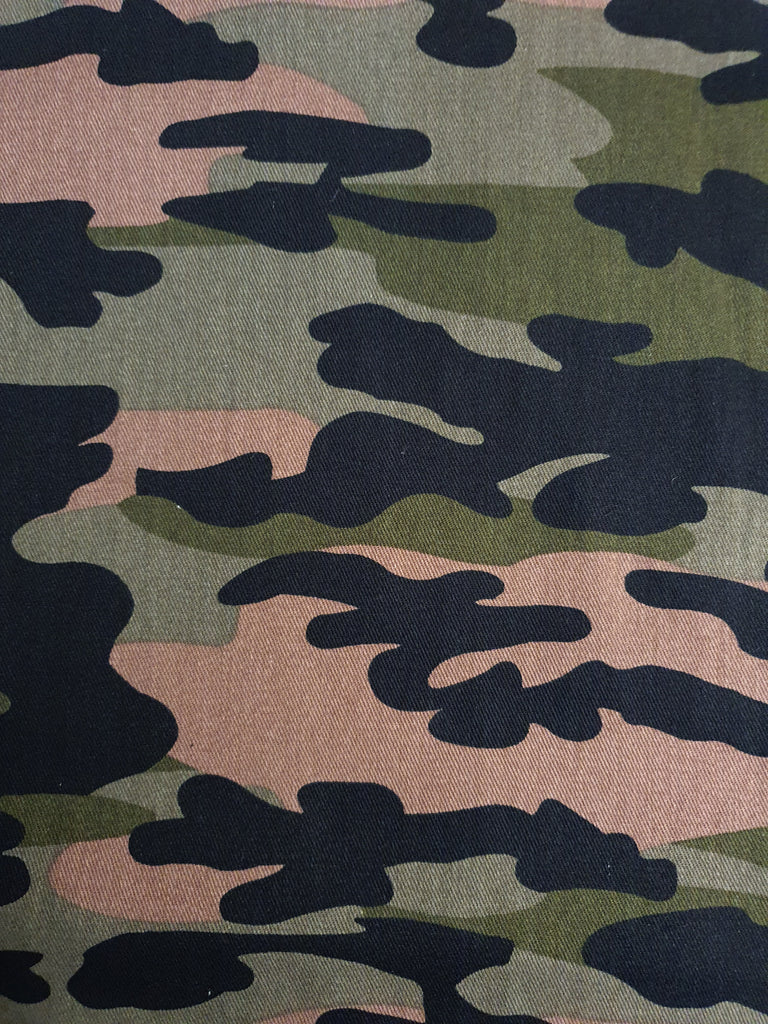 Pram/stroller seat liner-Green camouflage