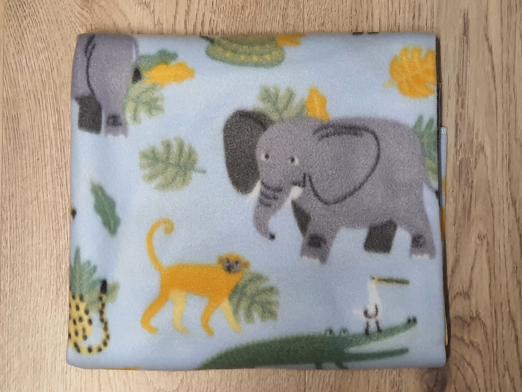 Soft Fleecy Blanket-Jungle animals