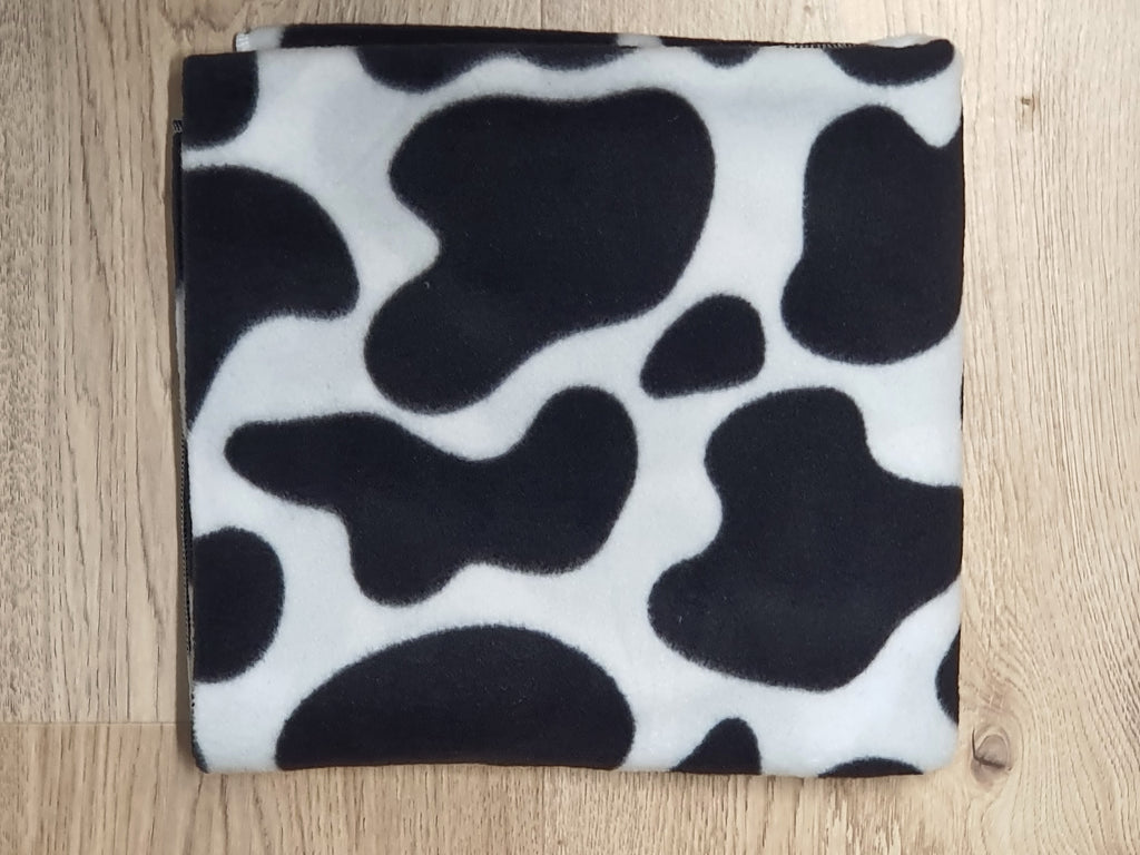 Soft Fleecy Blanket-Cow patches