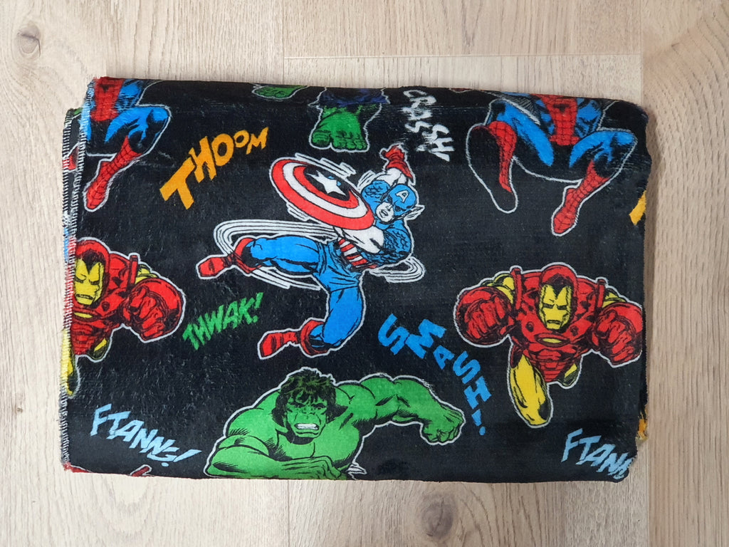 Soft Fleecy Blanket-superheroes