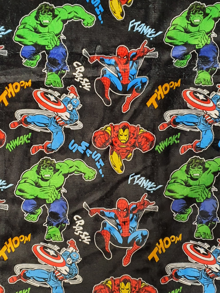 Soft Fleecy Blanket-superheroes