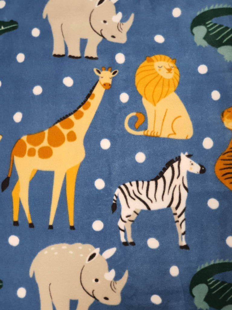 Soft Fleecy Blanket-Proud zoo animals