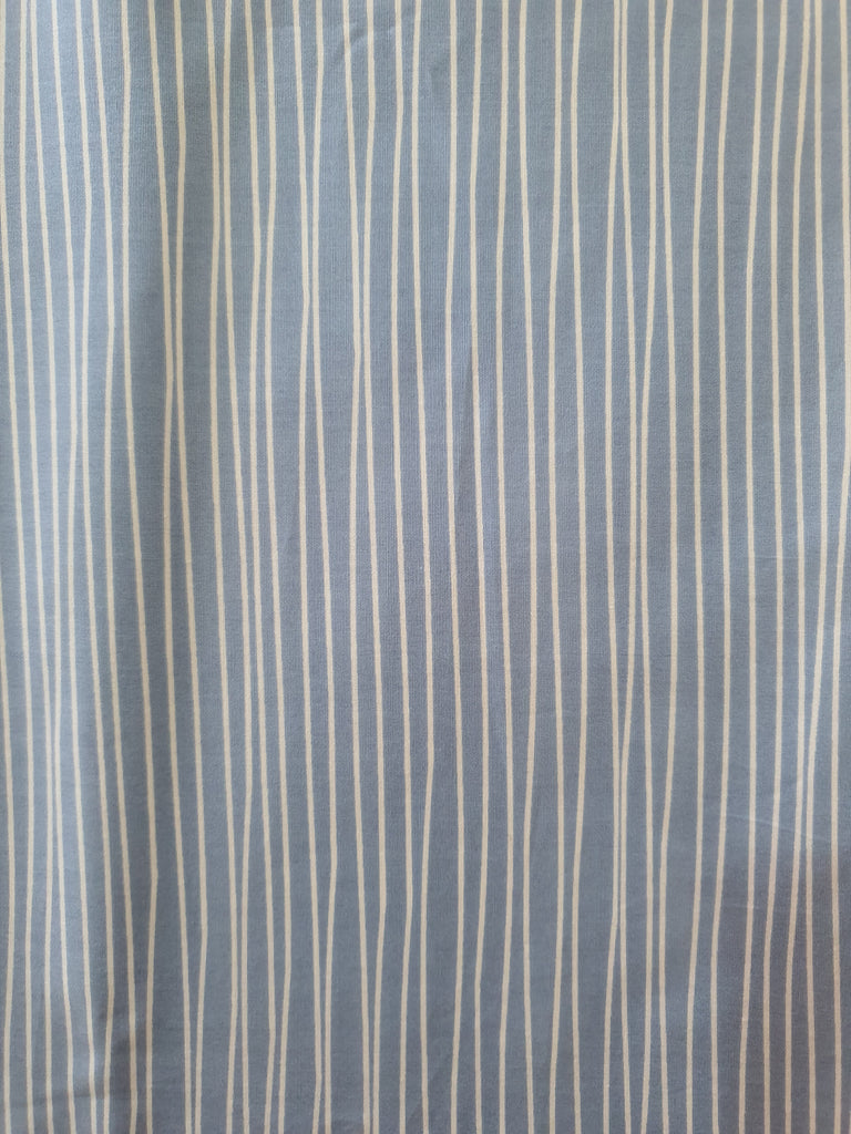 Pram/stroller seat liner-wavey lines,blue-Last one**Medium size**