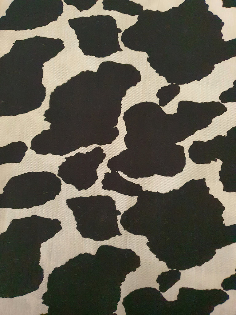 Pram/stroller seat liner-Cow patches