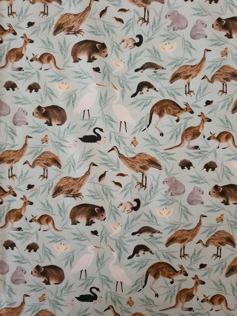 Pram/stroller seat liner-All Australian animals