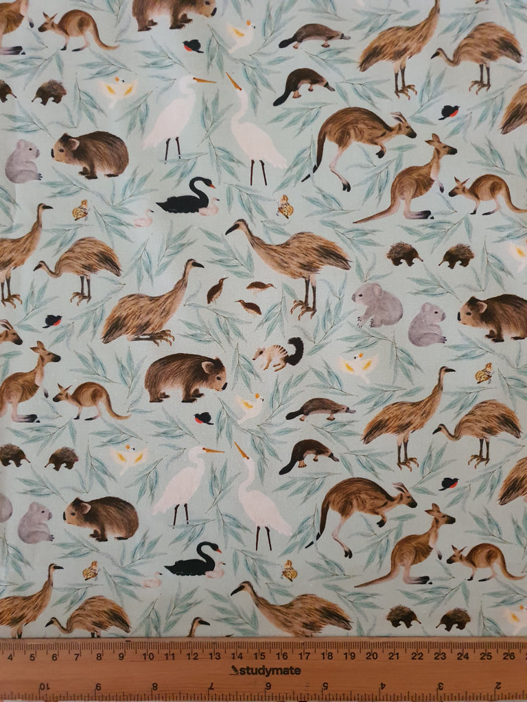 Pram/stroller seat liner-All Australian animals