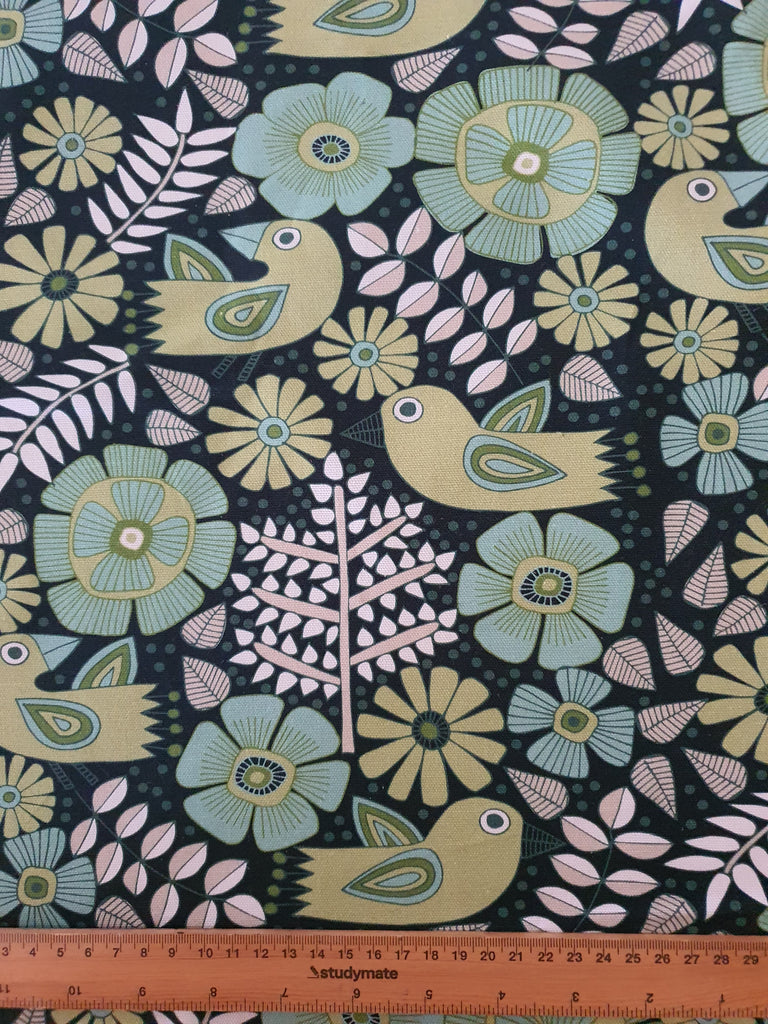 Pram/stroller bassinet liner-Australian folk birds