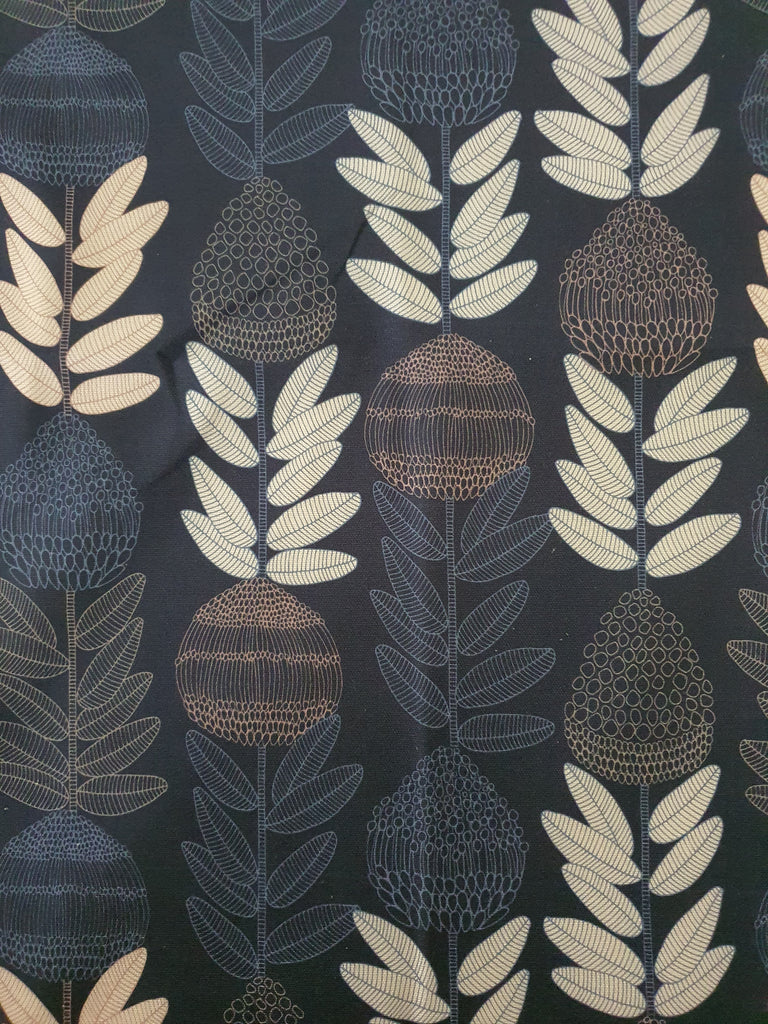 Pram/stroller seat liner-Australian protea flower stems