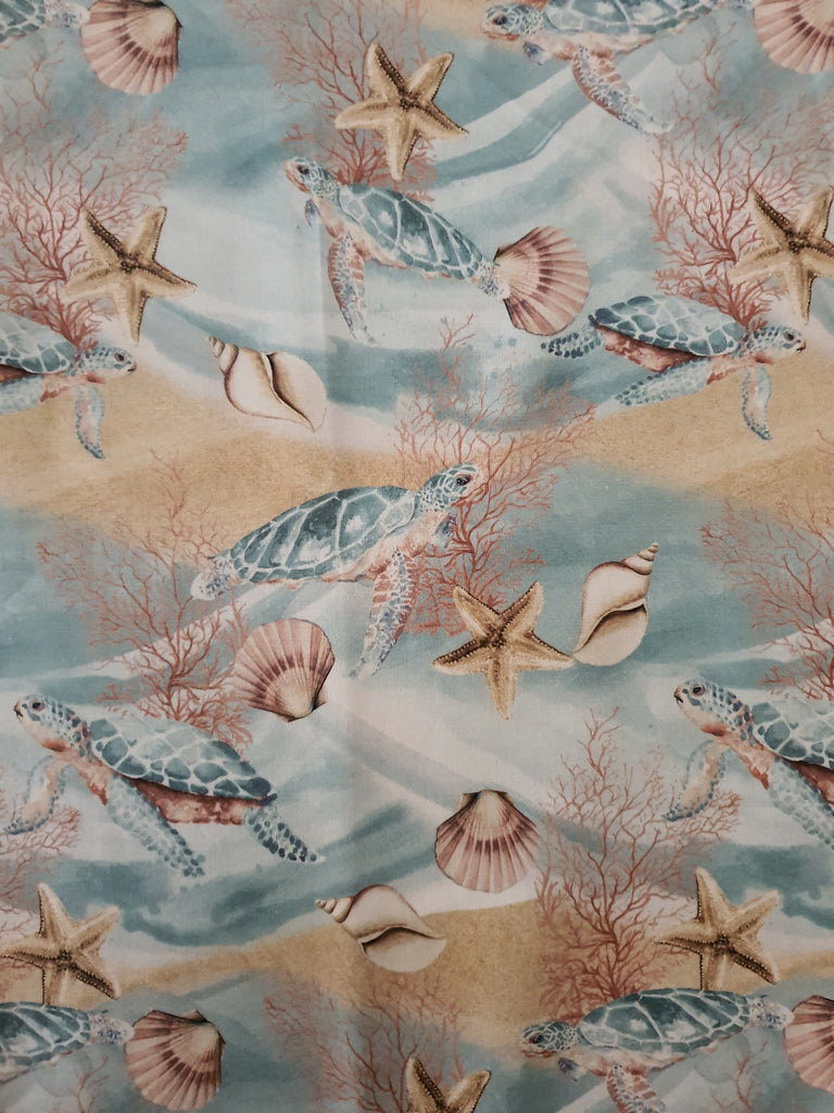 Pram/stroller seat liner-Ocean oasis
