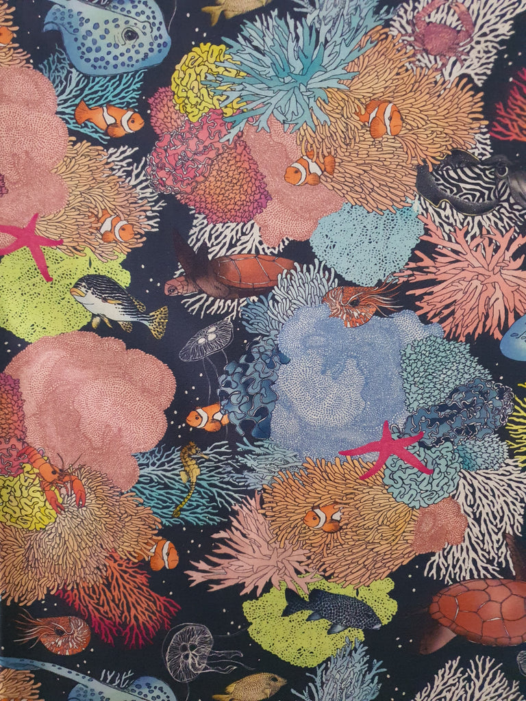 Pram/stroller seat liner-Great barrier reef