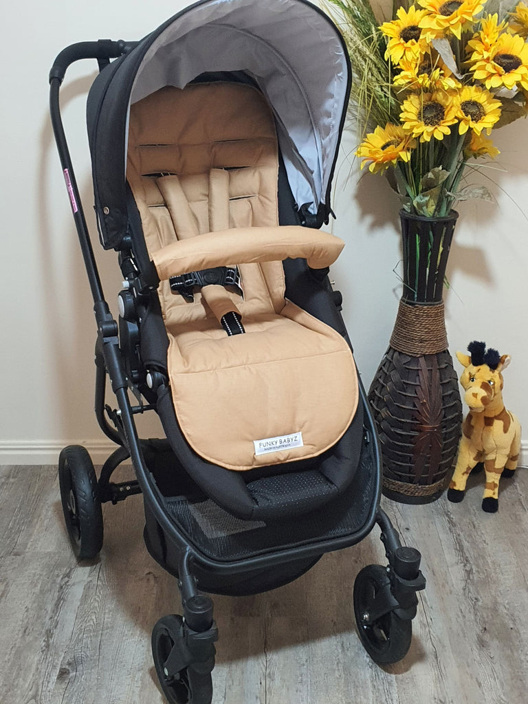 Pram/stroller seat liner-Bear,100 acres