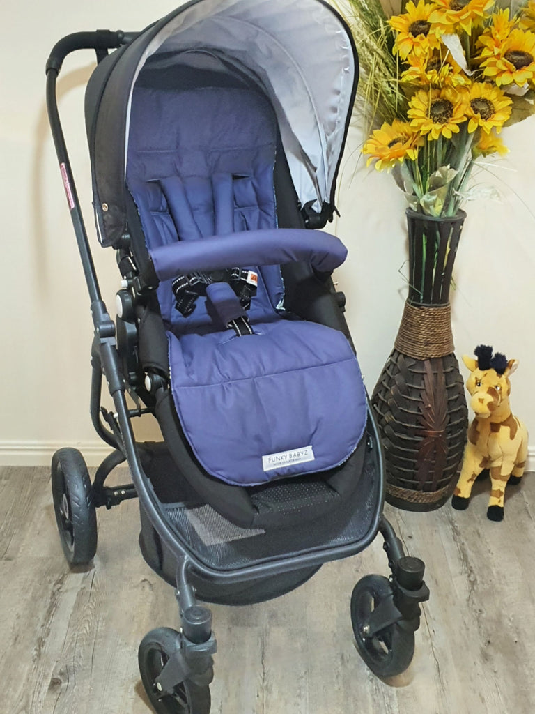 Pram/stroller seat liner-Construction trucks