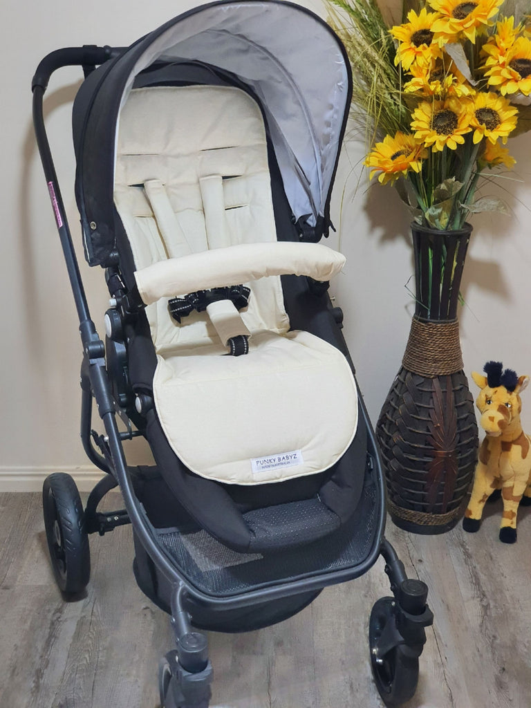 Pram/stroller seat liner-Bear,old style