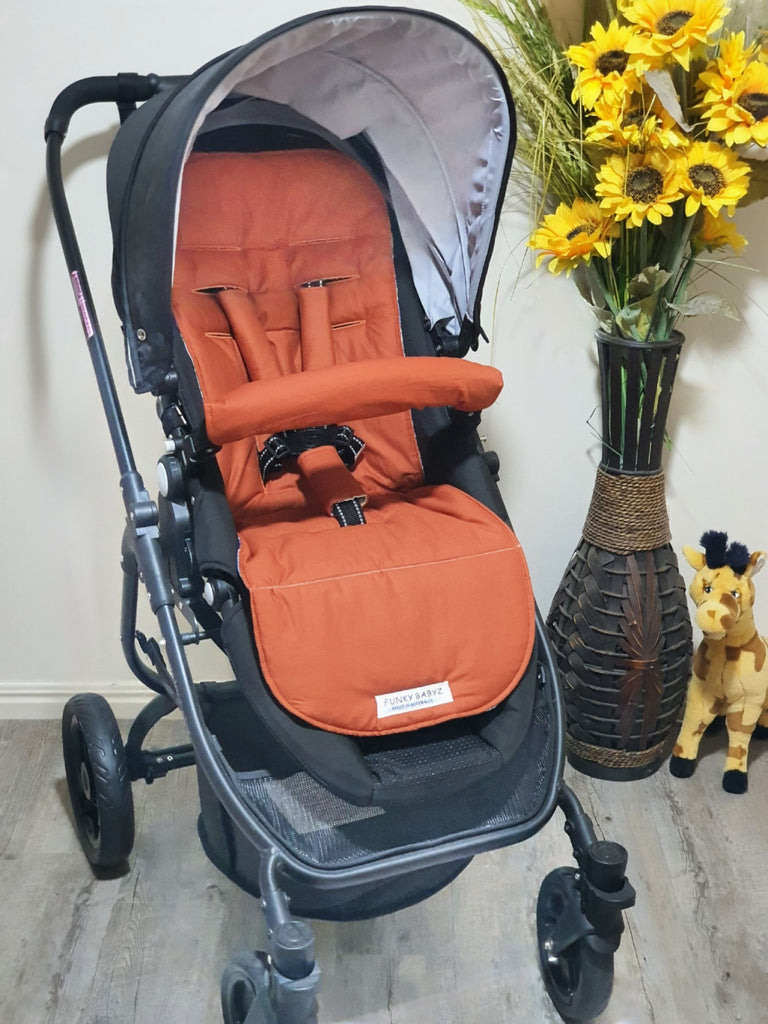 Pram/stroller seat liner-Indigenous design,evolving