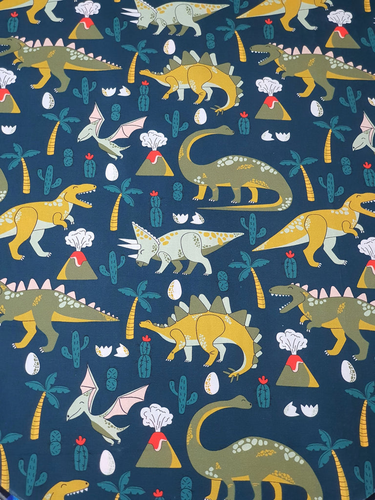 Pram/stroller bassinet liner-Jurassic dinosaur era