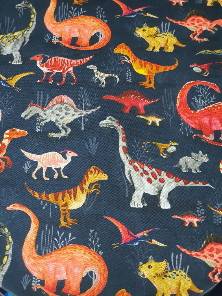 Pram/stroller seat liner-Land of the dinosaurs