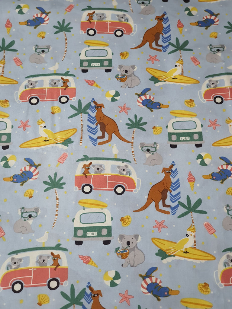 Pram/stroller bassinet liner-Aussie road trip