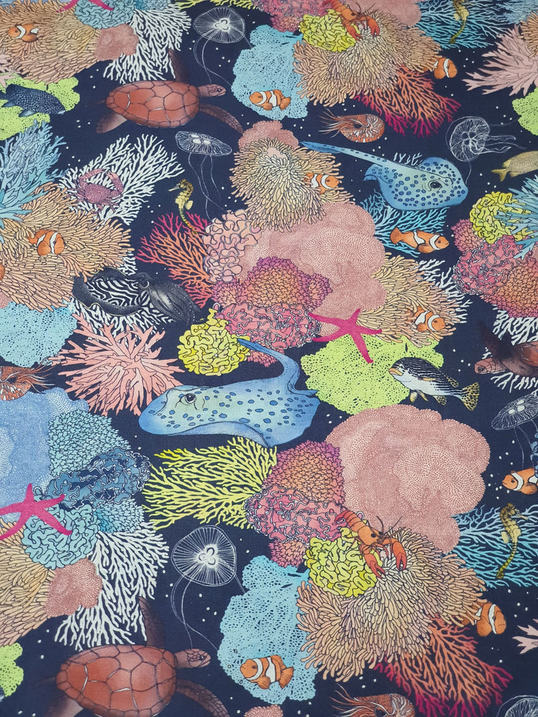 Pram/stroller seat liner-Great barrier reef