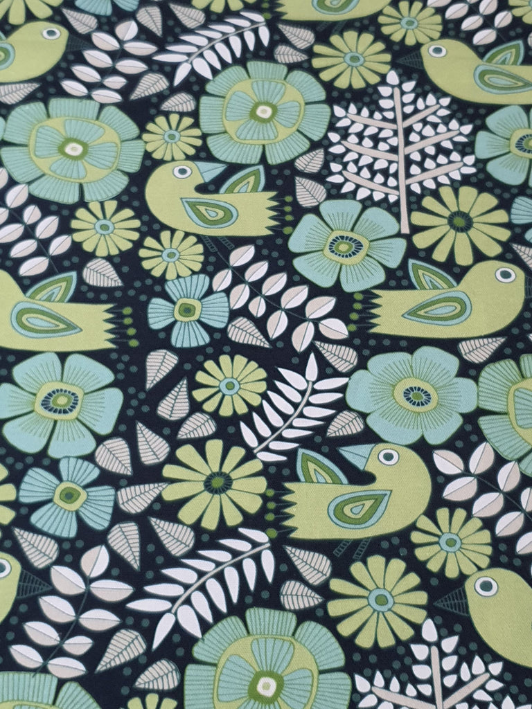 Pram/stroller bassinet liner-Australian folk birds