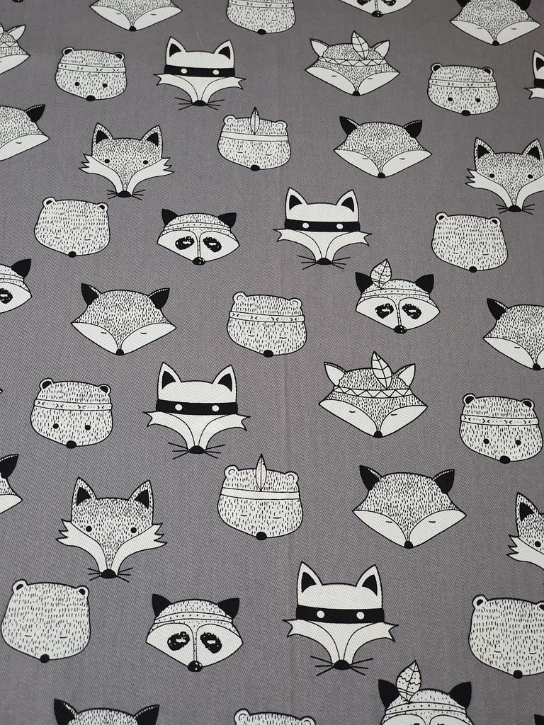 Pram/stroller seat liner-Tribal animals