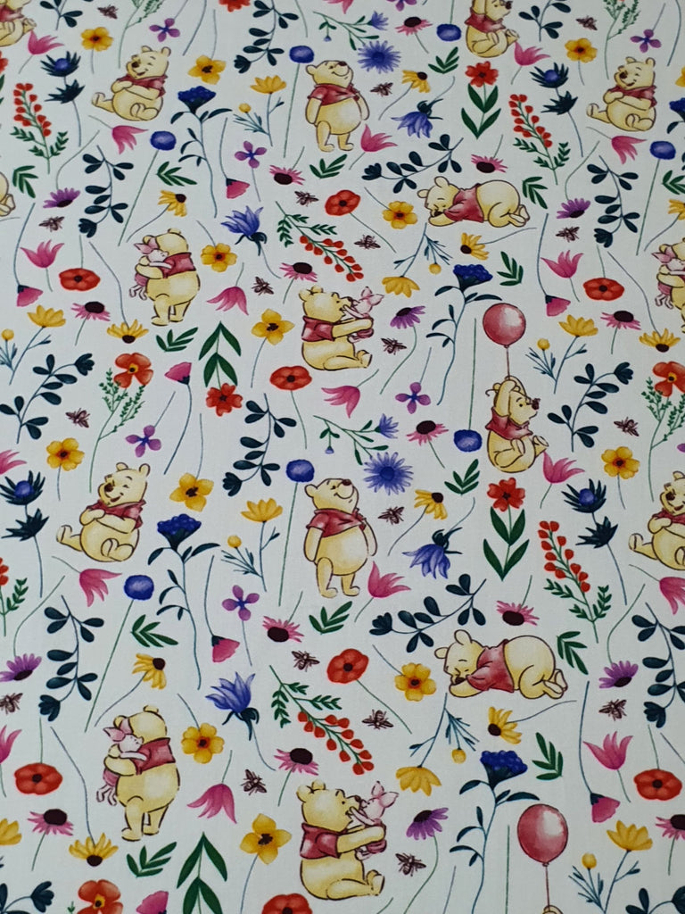 Pram/stroller seat liner-Bear,pretty flowers