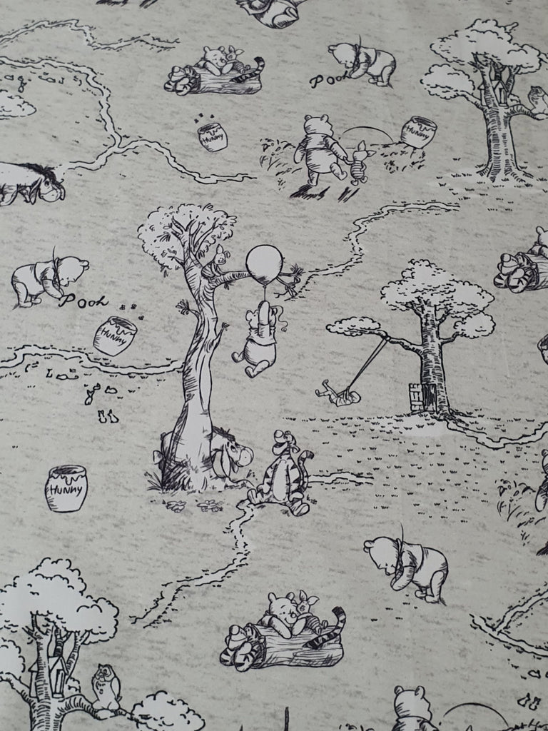 Pram/stroller seat liner-Winnie the pooh bear,friends