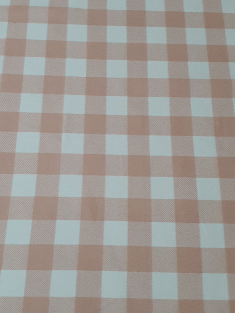 Pram/stroller bassinet liner-Pastel gingham,pink