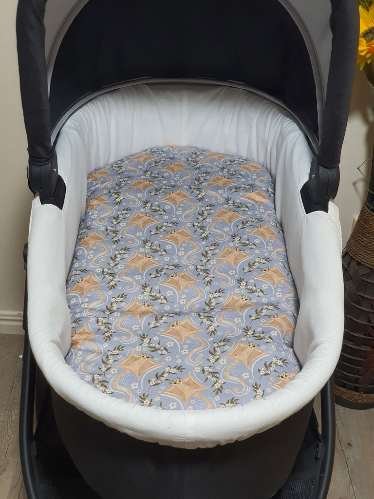 Pram/stroller bassinet liner-Australian sugar gliders