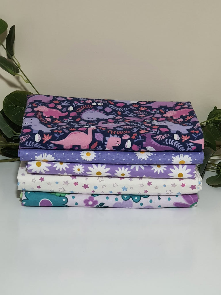 Flannelette baby wraps,blankets-Purple tones