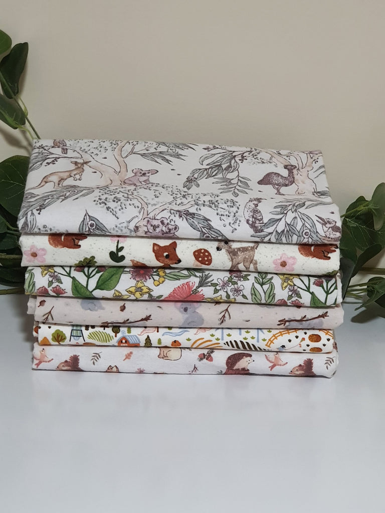 Flannelette baby wraps,blankets-Earth tones