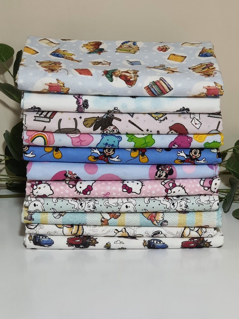 Flannelette baby wraps,blankets-Movies