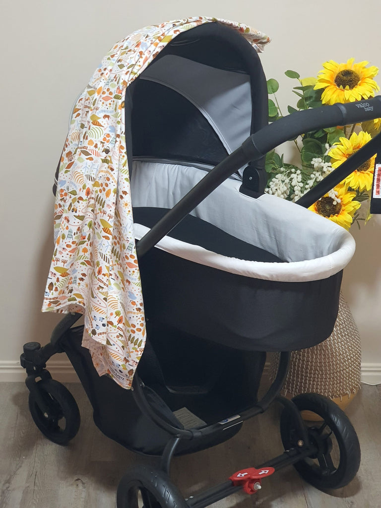 Flannelette baby wraps,blankets-Earth tones