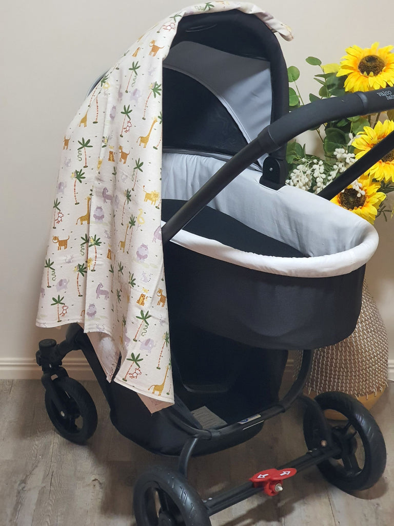 Flannelette baby wraps,blankets-Yellow tones