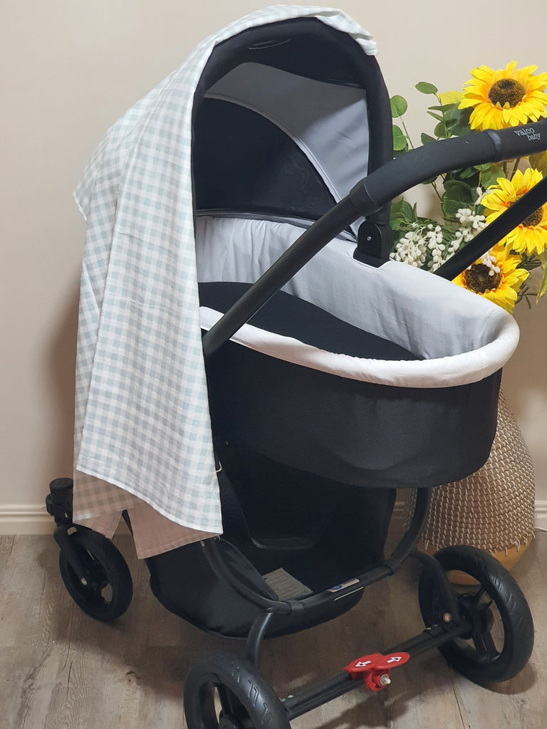 Flannelette baby wraps,blankets-Green tones