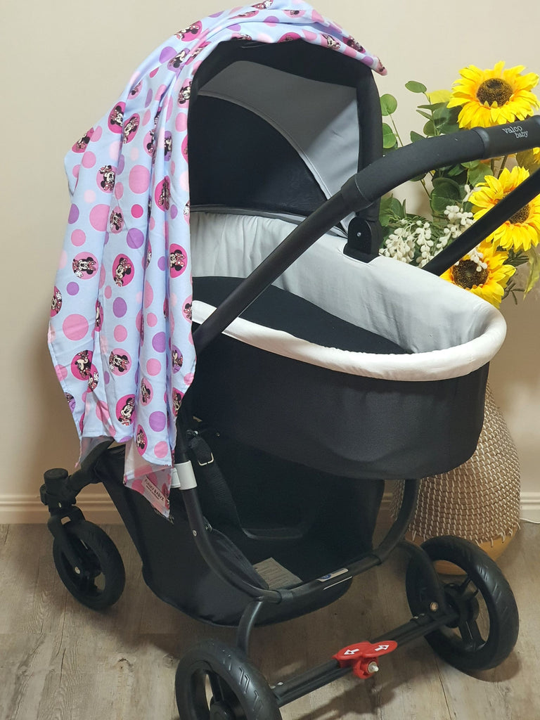 Flannelette baby wraps,blankets-Movies