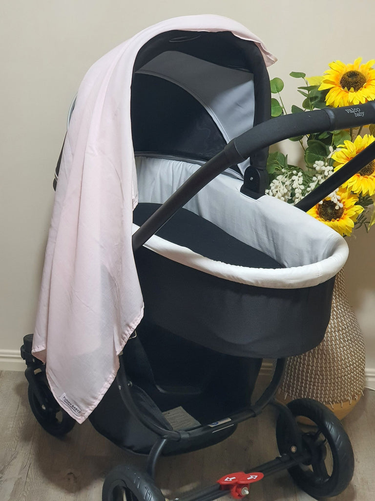 Muslin baby wraps-Pink,purple tones