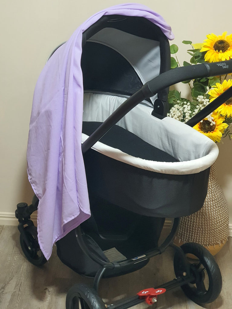 Muslin baby wraps-Pink,purple tones