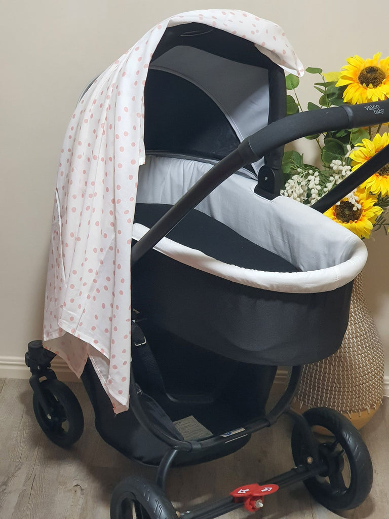 Muslin baby wraps-Pink,purple tones