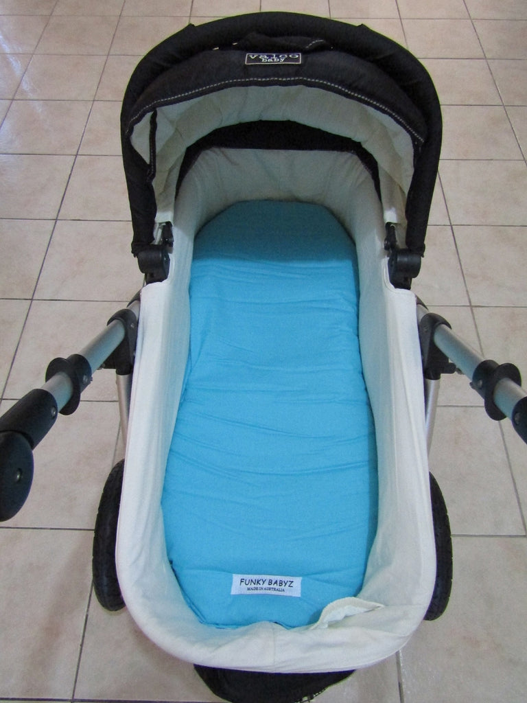 Pram bassinet liner-Quirky under the sea