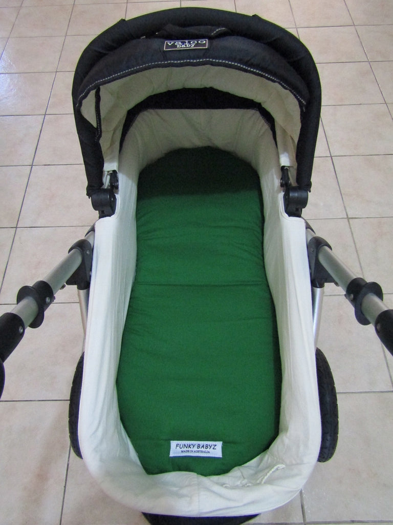 Pram bassinet liner-Ancient leaves