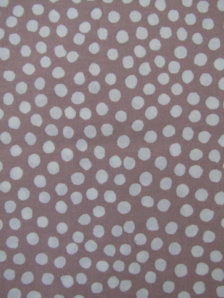 Waterproof changing mat-Dots,dusty pink