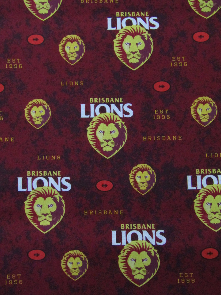 Pram bassinet liner-AFL-Brisbane lions
