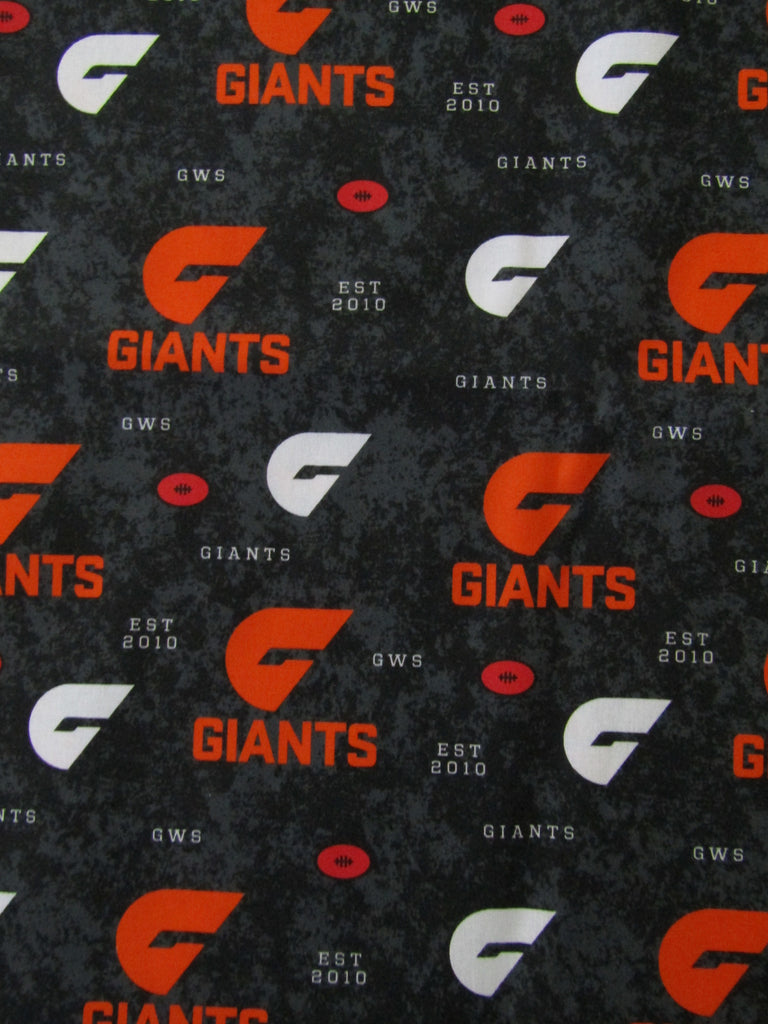 Pram bassinet liner-AFL-GWS Giants