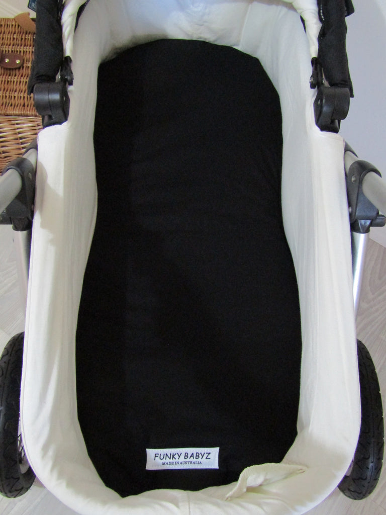 Pram/stroller bassinet liner-Chalkboard