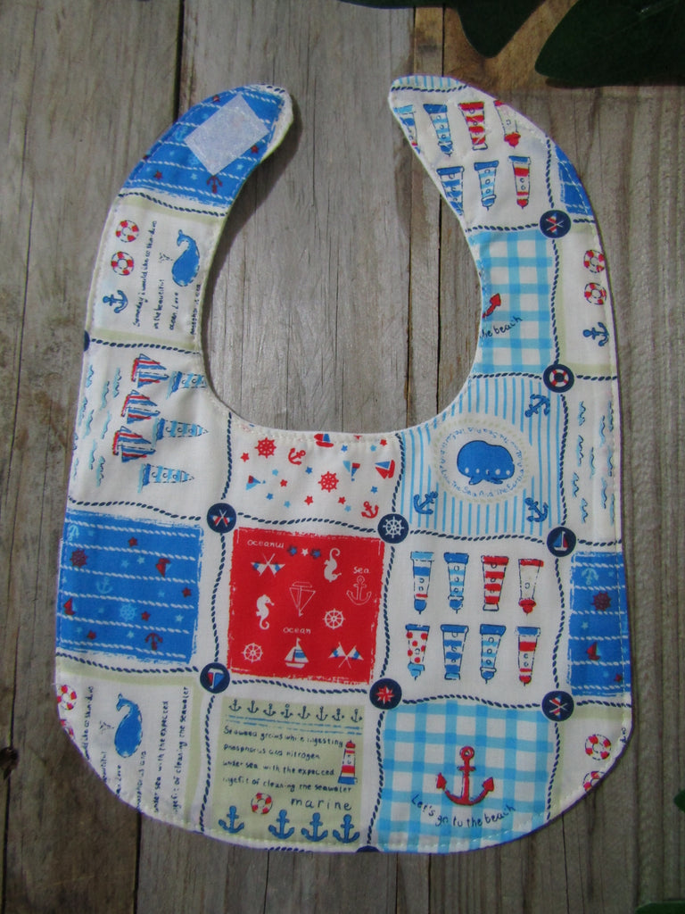 Flat bib-Little boatie