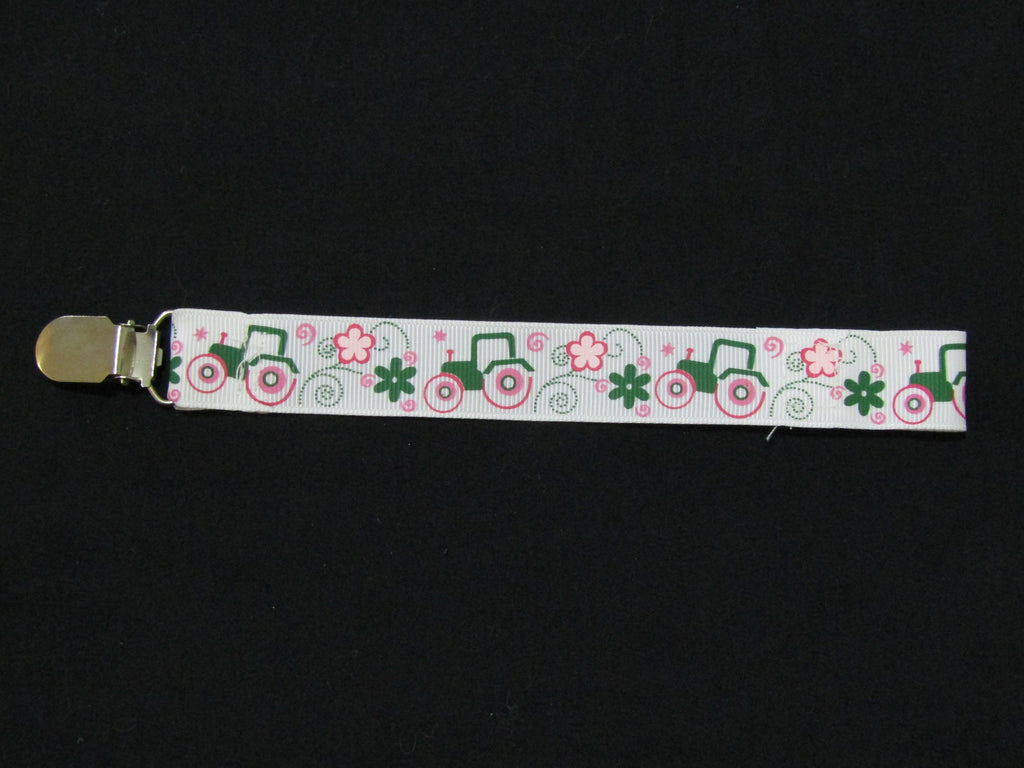 Pacifier straps,2 pack-Cowgirls,tractors